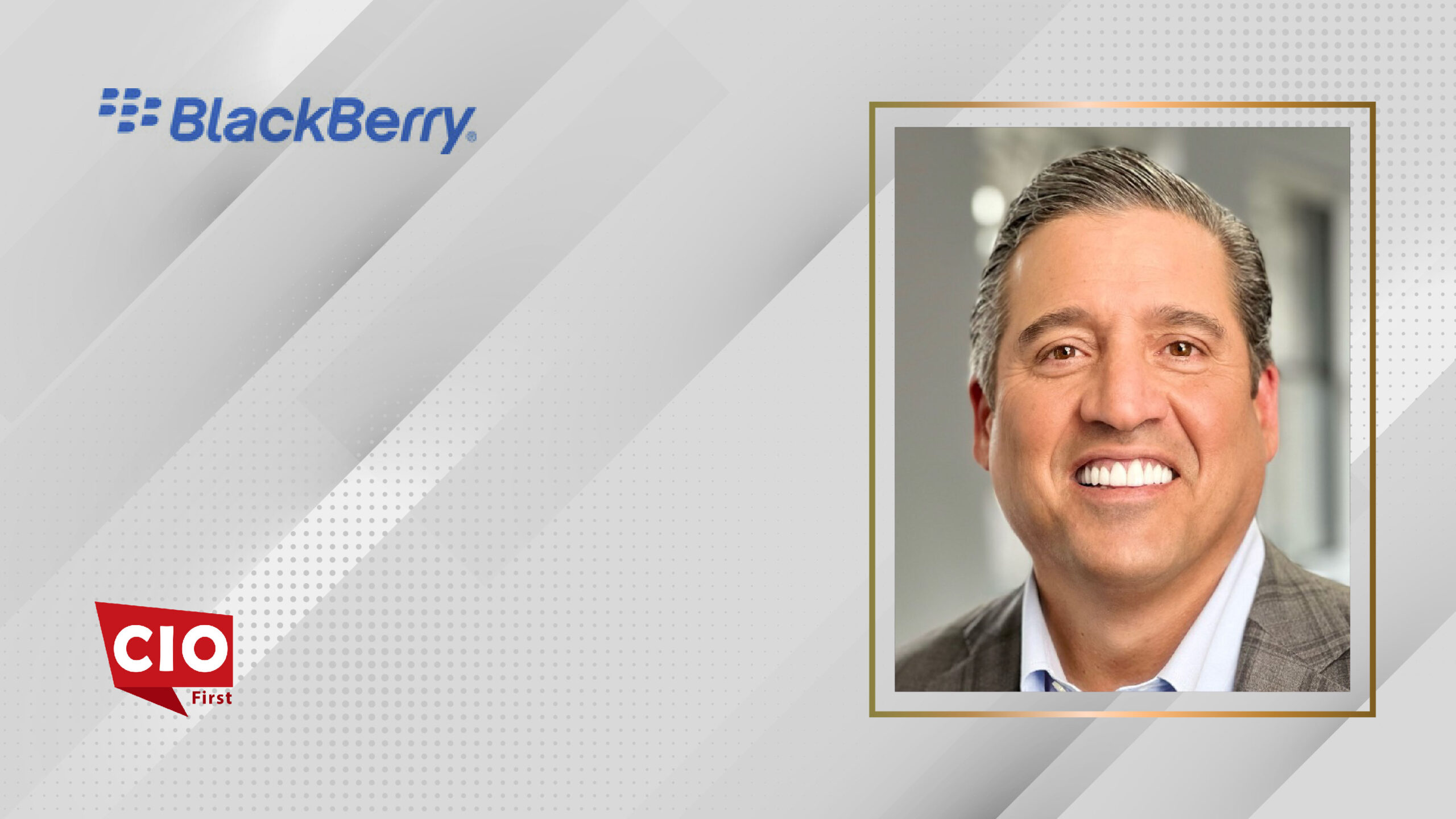 BlackBerry appoints John Giamatteo as CEO.