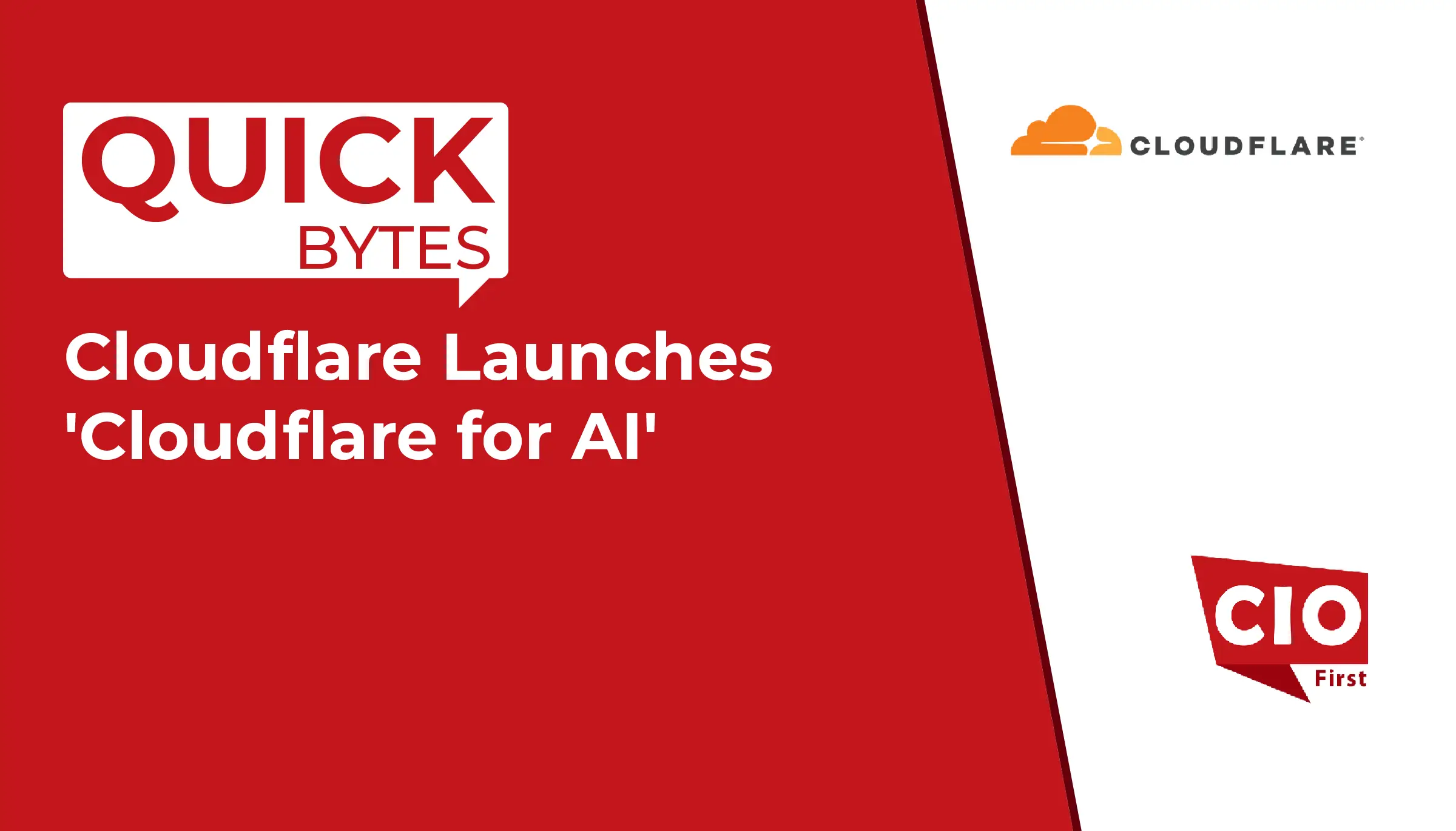 Cloudflare Launches 'Cloudflare for AI'