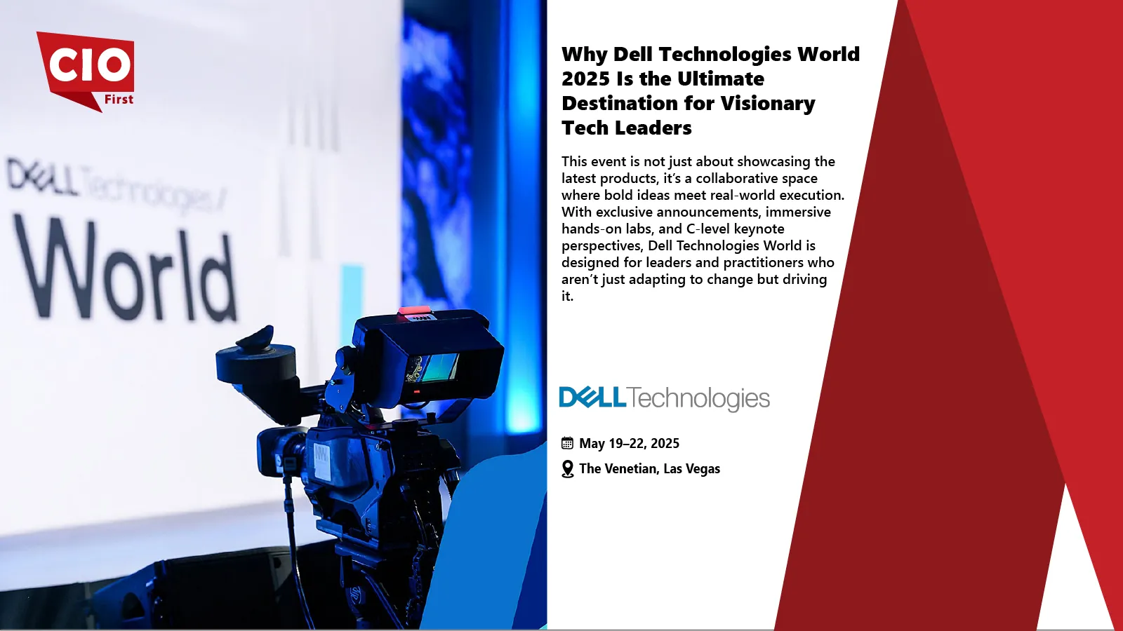 Why Dell Technologies World 2025 Is the Ultimate Destination for Visionary Tech Leaders