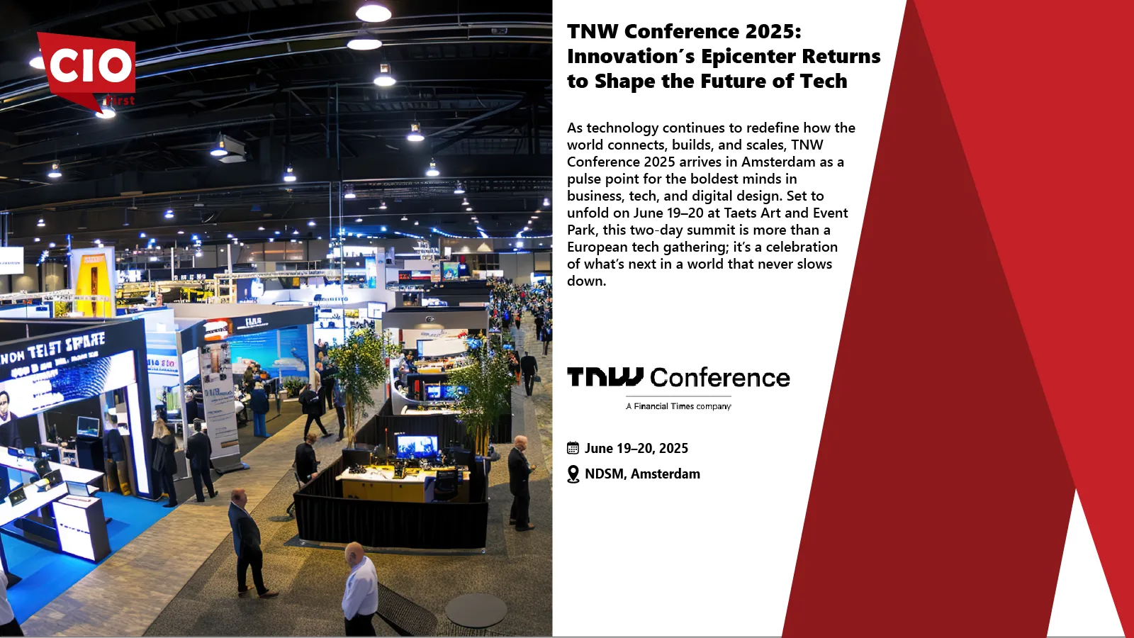 TNW Conference 2025: Innovation’s Epicenter Returns to Shape the Future of Tech