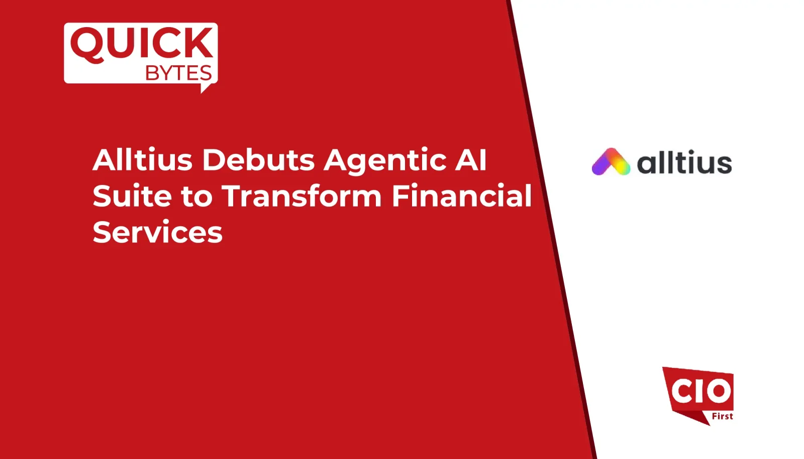 Alltius Debuts Agentic AI Suite to Transform Financial Services
