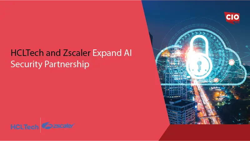 HCLTech and Zscaler Expand AI Security Partnership