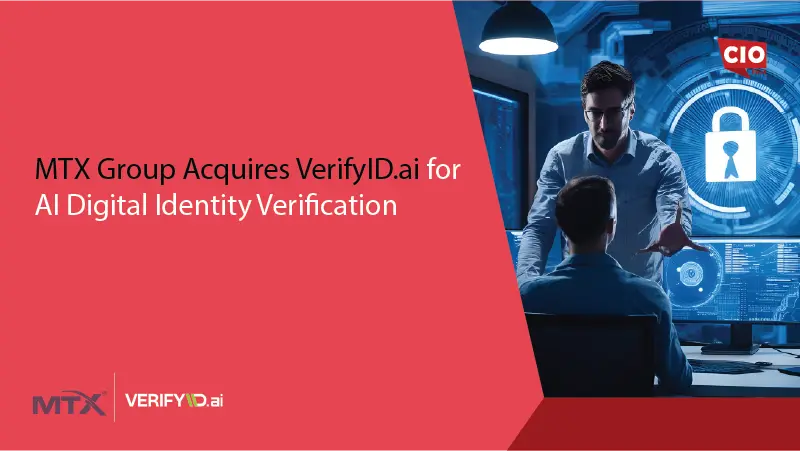 MTX Group Acquires VerifyID.ai for AI Digital Identity Verification