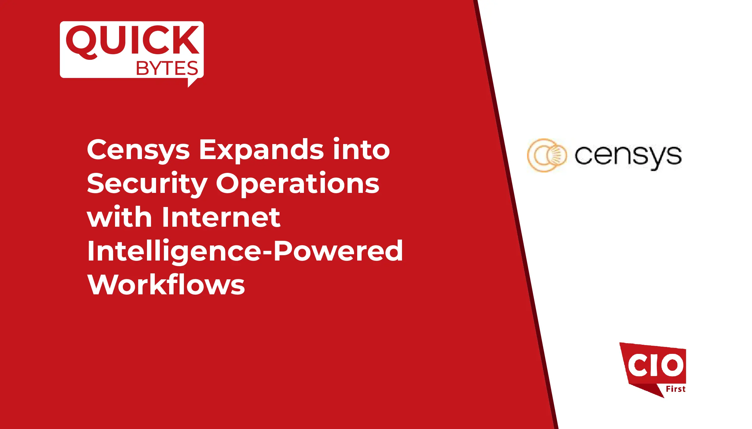 Censys Expands into Security Operations with Internet Intelligence-Powered Workflows