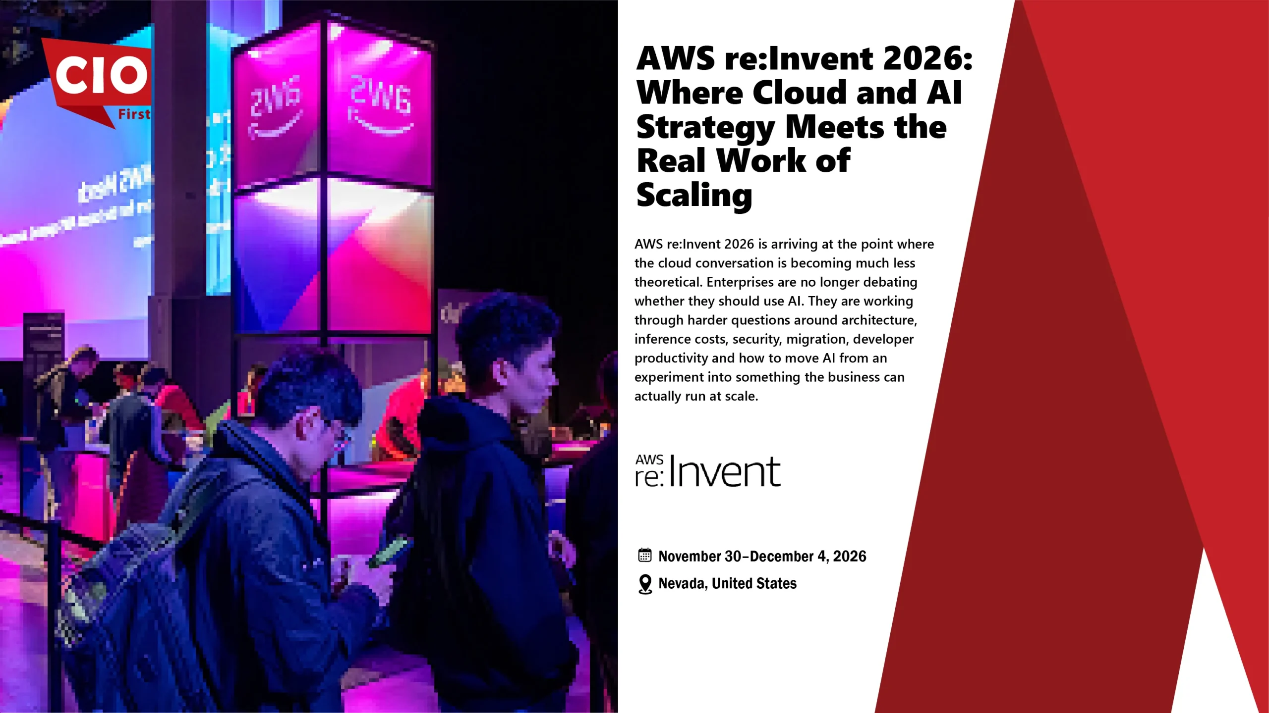 AWS re:Invent 2026